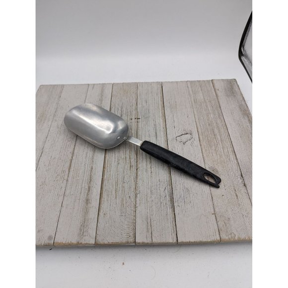 Unbranded #2 Advertising Stainless Steel Measuring Scoop 10 3/4" Black Handle - Picture 1 of 8